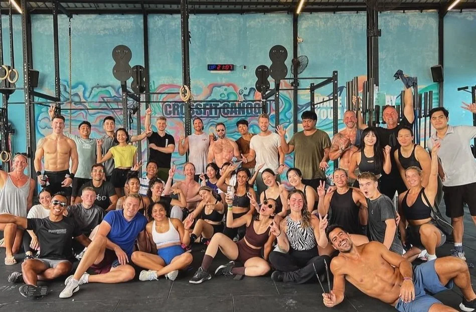 Group training in Canggu, Bali